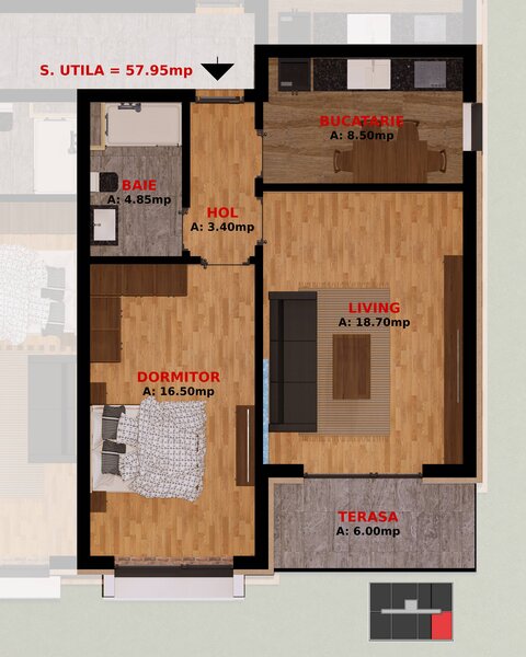 Dobroesti, garsoniere si apartamente 2 camere TVA inclus