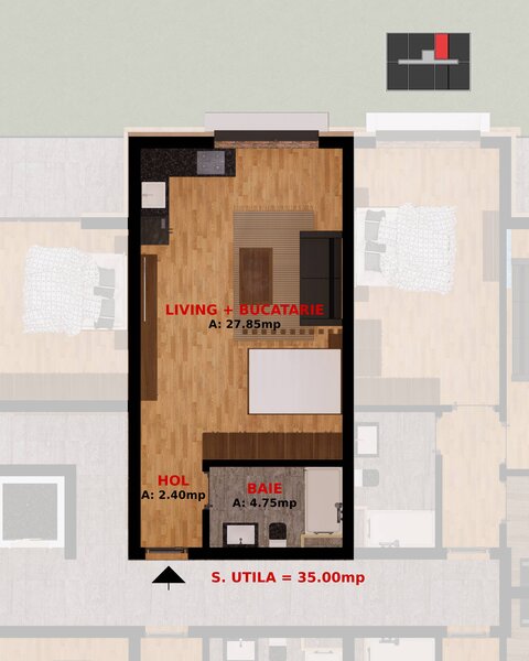 Dobroesti, Fundeni, apartament 2 camere TVA inclus